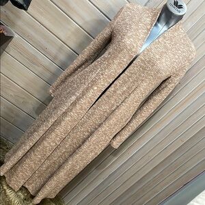 Love in Tan Knit Cardigan Sweater